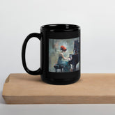 Beat Bliss Black Glossy Mug - Beyond T-shirts